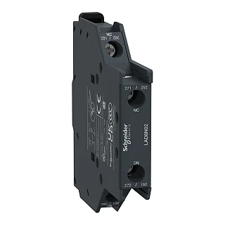 Schneider Electric LAD8N02 TeSys D - yardımcı kontak bloğu - 2 NK - vida kelepçesi terminalleri