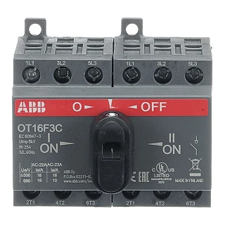 ABB 1SCA104816R1001 OT16F3C Transfer Şalteri (I-0-II)