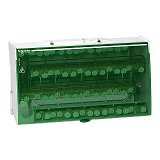 Schneider Electric LGY412560 Linergy DS - vida dağıtım bloğu 4P - 125A - 60 holes