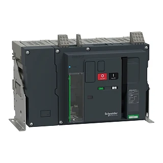 Schneider Electric MTZ232_H12E4PMFHH Devre Kesici, MasterPacT MTZ2 32H1 Sabit, 4P, 3200A, 66KA/440VAC, MicroLogic 2.0E Aktif, Manuel