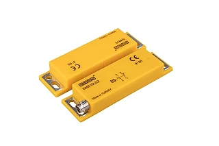 EMAS SMB10LSZ-B15 Plastik Sol Çıkış 1NC+1NO 5mm M8*4 Konnektör 78 mm Manyetik Kapı Switch