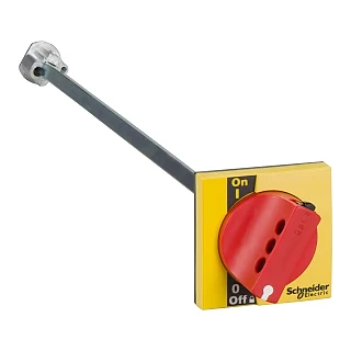 Schneider Electric LV428942 Ön Döner Kurma Kolu INS 40..160 - Kırmızı Kol