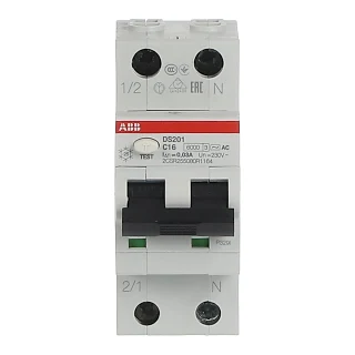 ABB 2CSR255080R1164 DS201 C16 AC30 Kaçak Akım Koruma Rölesi (RCBO)