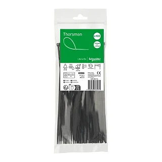 Schneider Electric IMT46414 Thorsman, Kablo bağı 200x3.6mm, Siyah
