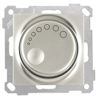 Mutlusan 2100 440 0283 Işıklı Işıkayarlayıcı Dımmer 600W Titanyum