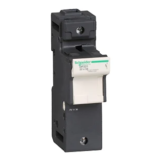Schneider Electric DF221 TeSys DF Sigorta Taşıyıcı, 1 Kutuplu 125 A, 22x58 mm Sigorta Boyutlu