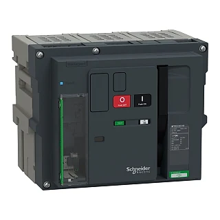 Schneider Electric MTZ225_H12E3PMDHH Devre Kesici, MasterPacT MTZ2 25H1 Çekmeceli, 3P, 2500A, 66KA/440VAC, MicroLogic 2.0E Aktif, Manuel