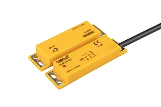 EMAS SMB31RC2-B15 Plastik Sağ Çıkış 2NC+1NO 5mm LED'li 2m Kablolu 78 mm Manyetik Kapı Switch