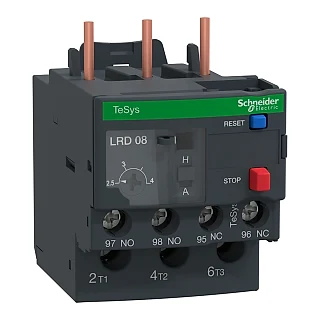 Schneider Electric LRD08 TeSys D Termal Aşırı Yük Röleleri - 2,5...4 A - Sınıf 10A