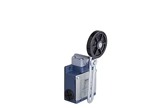EMAS L53K13MEL123 L53 Metal Gövde 50 mm Lastik Ayarlanabilir Kollu Makara Ani Hareketli 1NO+1NC Sınır Şalter