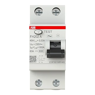 ABB 2CSF202102R1400 FH202 A-40/0.03 Kaçak Akım Koruma Rölesi