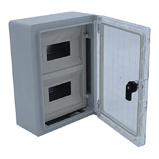 ÇETİNKAYA ÇP 5111 ÇP 5111 21x28x13 ABS Pano 2×8 Şeffaf Kapaklı (temsili görsel)