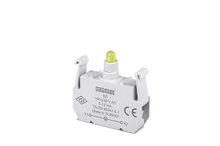EMAS BS Yedek LED'li 100-230V AC Sarı Sinyal Blok