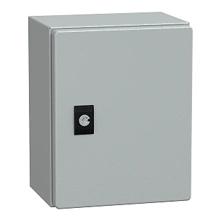 Schneider Electric NSYCRN252150 Montaj plakasız Spacial CRN düz kapı Y250xG200xD150 IP66 IK10 RAL7035.