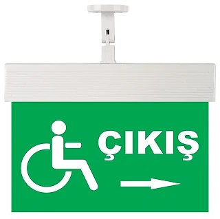 Mutlusan 102 038 000854 CEXA-8-54 Exıt-Acil Aydınlatma Armatürü