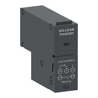 Schneider Electric TPCDIO05 Fonksiyon Modülü, TransferPacT, Yük atma ve Kullanılabilirlik uyarısı, çıkış sinyali