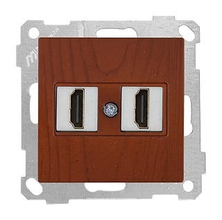 Mutlusan 2100 458 0156 Mek+Tuş Data Prizi 2*HDMI Kiraz