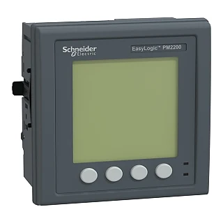 Schneider Electric METSEPM2210 EasyLogic PM2210, Güç & Enerji Analizörü, Total harmonik, LCD ekran, Pulse, class 1