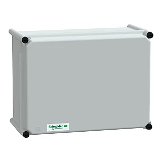 Schneider Electric NSYPLSP2736G PLS kutu, polyester arka, polyester kapak IP66 27x36x18cm