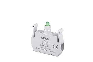 EMAS BZ Yedek LED'li 48V AC/DC Yeşil Sinyal Blok