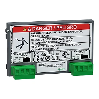Schneider Electric METSEPM2KANLGIO11 EasyLogic PM2X30 - I/O Modül - Analog - 1 Input + 1 Output
