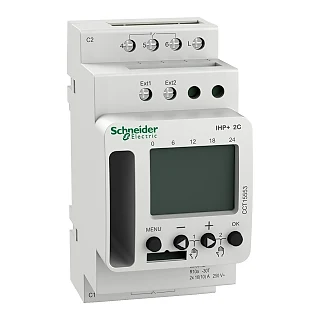 Schneider Electric CCT15553 Acti 9 IHP+ 2 kanal - 24 saaat / 7 gün - SMART Programlanabilir Zaman Saati