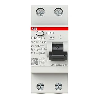 ABB 2CSF202003R3400 FH202 AC-40/0.3 Kaçak Akım Koruma Rölesi