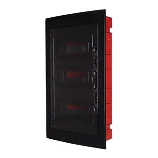 ÇETİNKAYA ÇP 12936 B ÇP 12936 B 305x544x87 ABS S.A. 36’lı (12×3) Sig. Kutusu Siyah Kapaklı – Klemensli