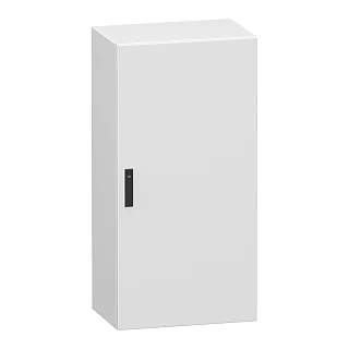 Schneider Electric NSYCRN126400 Düz çelik kapı, PanelSeT CRN, montaj plakası olmadan, 1200x600x400 mm, IP66, IK10, RAL7035