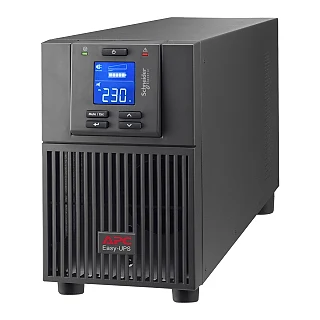 Schneider Electric SRV2KI-E APC Easy UPS On-Line, 2000VA/1800W, Kule, 230V, 4x IEC C13 çıkışı, Akıllı Kart Yuvası, LCD
