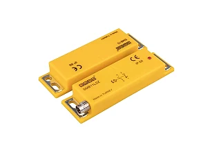 EMAS SMB11LSZ-B15 Plastik Sol Çıkış 1NC+1NO 5mm LED'li M8*4 Konnektör 78 mm Manyetik Kapı Switch