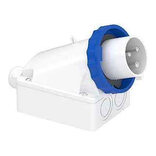 Schneider Electric 83566 PratiKa Duvar Fiş - 3*32 A - 2P + E - 200...250 V AC - IP67