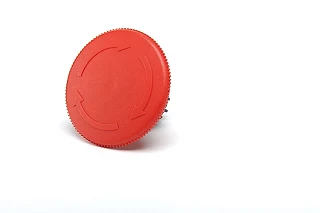 EMAS BDE60 Yedek Acil Stop 60 mm Çevirmeli Kırmızı Buton Kafası