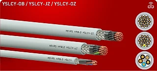MEKAS 83652 Mekas YSLCY-OZ Örgü Ekranlı Kumanda Kablosu (PVC, sarı-yeşil damarsız) (temsili görsel)