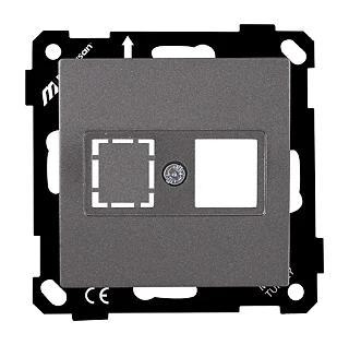 Mutlusan 2270 135 0195 EP-Data Prizi 1*RJ45 Konnektörsüz Füme