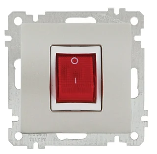 Mutlusan 2100 411 0283 Mek+Tuş Şofben Anahtar Titanyum