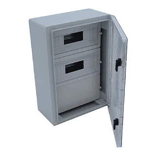 ÇETİNKAYA ÇP 5164 ÇP 5164 40x50x17,5 ABS Pano 2×17+1 Pako Şeffaf Kapaklı (temsili görsel)
