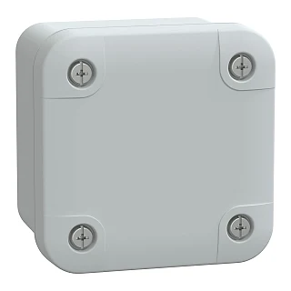 Schneider Electric NSYTBS775 ABS kutu IP66 IK07 RAL7035 Dah.H65W65D45 Har.H74W74D56 Opak kapak H10