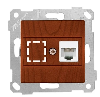 Mutlusan 2200 136 0156 Rita Mek+Tuş Data Prizi 1*RJ45 CAT5E Kiraz