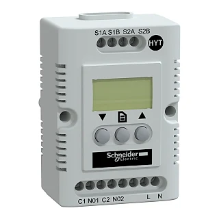 Schneider Electric NSYCCOHYT230VID Climasys CC - elektronik higroterm - 200...240 V - sıck -40...80°C - Hr %20...80