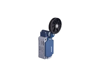 EMAS L52K13MEL121 L52 Metal Gövde 50 mm Lastik Kollu Makara Ani Hareketli 1NO+1NC Sınır Şalter
