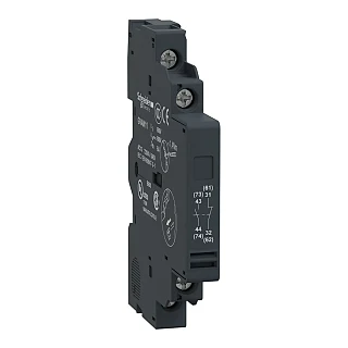 Schneider Electric GVAN11 TeSys GV2 ve GV3 - Yardımcı Kontak Bloğu - 1NA 1NK - Sol tarafa monte - Vida kelepçesi terminalleri