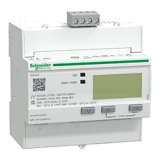 Schneider Electric A9MEM3250 iEM3250 enerji ölçüm cihazı - CT - RS485 - 2 dijital G