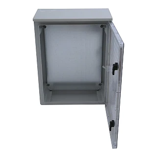 ÇETİNKAYA ÇP 5614 ÇP 5614 40x50x17,5 ABS Galvaniz Taban Saçlı Şapkalı Şeffaf Pano (temsili görsel)