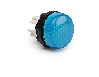 EMAS S222LM S Serisi Plastik LED'li 230V AC Mavi 22 mm Sinyal