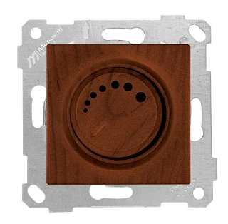 Mutlusan 2200 440 0257 Rita Mek+Tuş RL Işıklı Dimmer 600W Ceviz
