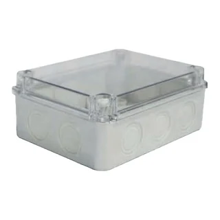 ÇETİNKAYA ÇP 1432 ÇP 1432 150x150x70 S.Ü. Kırmalı Şeffaf ABS Buat (temsili görsel)