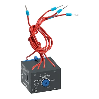 Schneider Electric LA2KT2E TeSys K -Zaman gecikme yardımcı kontak bloğu - 1 K/A - 24...48 V - 1...30sn