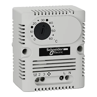 Schneider Electric NSYCCOTHI ClimaSys CC - termostat 250V - sıcaklık aralığı +5...60°C - 1 NA/NK - °C