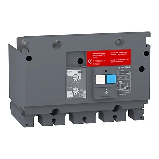 Schneider Electric LV529489 Toprak kaçağı ek koruma modülü, EasyPact CVS 100/160, 200 VAC ila 440 VAC, 30 mA ila 10 A, 4 kutuplu